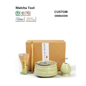 Custom Logo Ceramic Matcha Kit