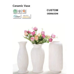 Products - COMAIN CERAMIC 31 Elegante Keramikvasen – Moderne Dekoration für Zuhause und Büro