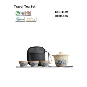 Portable Ceramic Tea Set