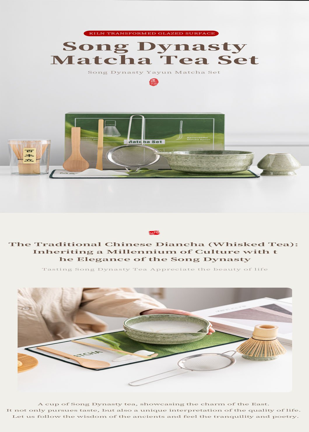 Handmade Ceramic Matcha Kit – Perfect Gift for Tea Lovers 8 Handmade Ceramic Matcha Kit