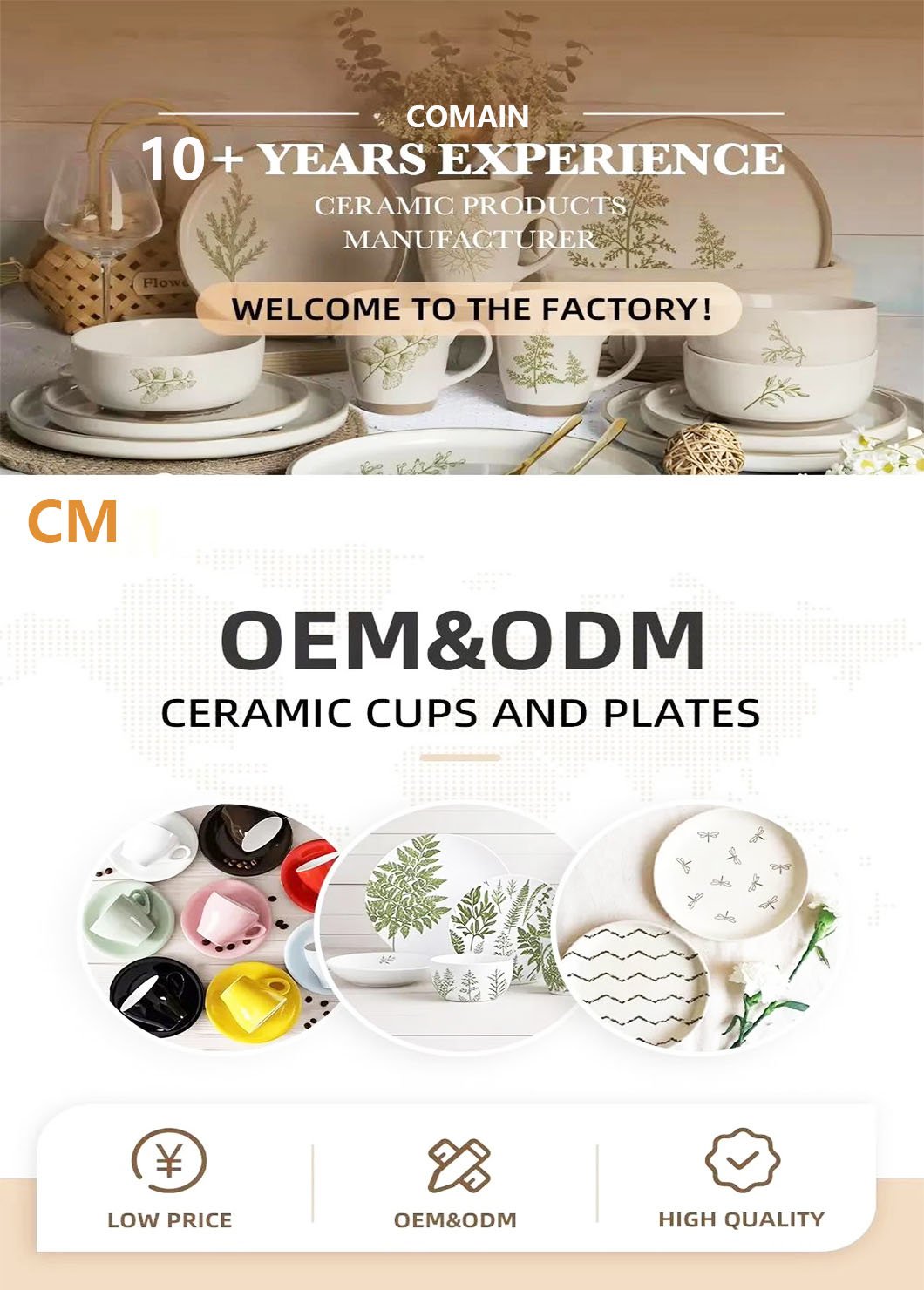 Premium Ceramic Gift Mug – Elegant Coffee Cup for Home & Office Use 16 详情页 1