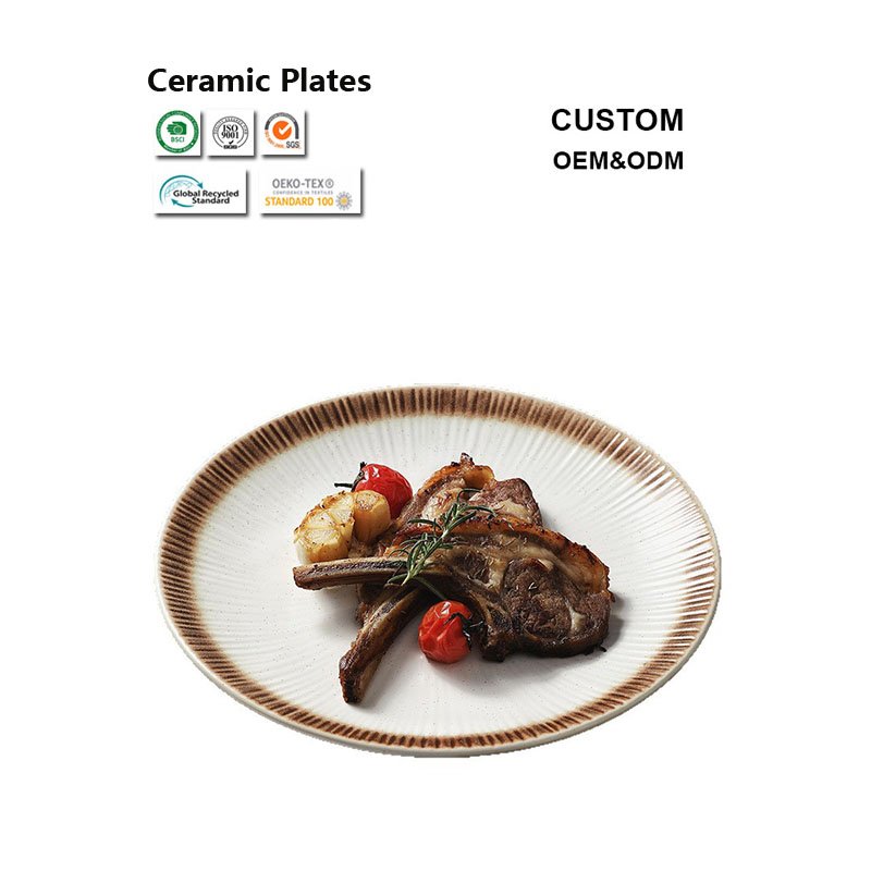 Premium Ceramic Dinner Plates – Factory Direct Tableware for Restaurants, Hotels & Home 1 Premium Ceramic Dinner Plates