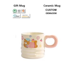 COMAIN PRODUCTS 34 Personalized Ceramic Coffee Cups