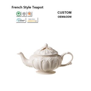 Keramik Teekanne Großhandel – Französische Teekanne für Zuhause und Café - COMAIN Ceramic factory direct