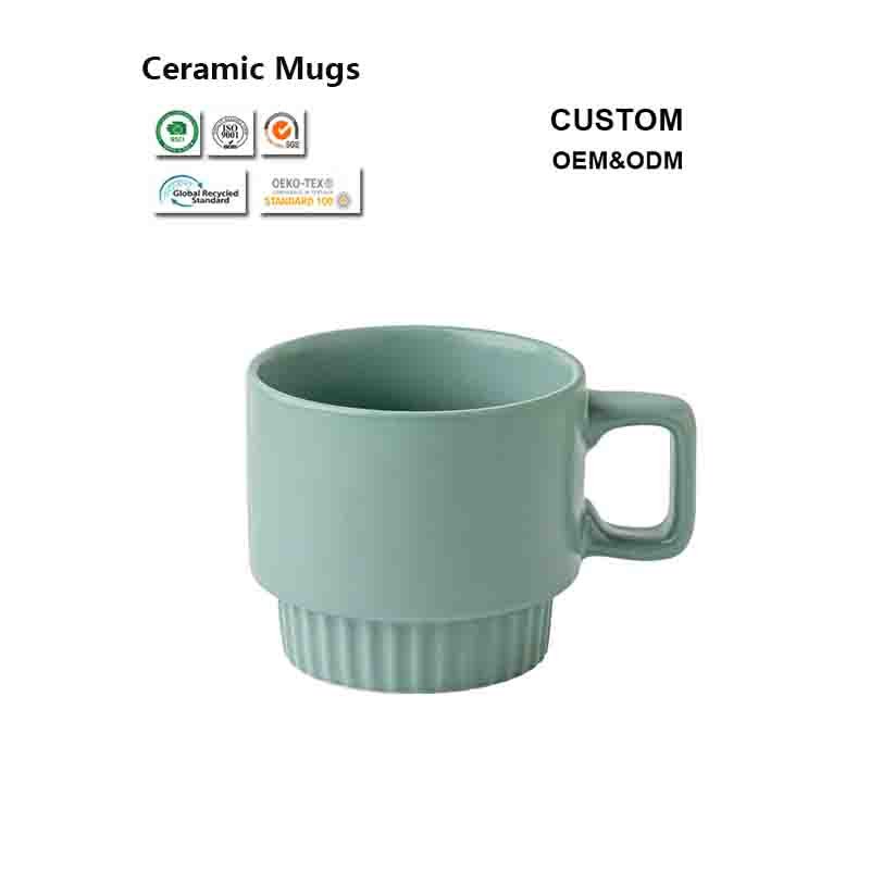 Matte Ceramic Coffee Mug – Modern Minimalist Cups with Custom Packaging 3 Wholesale Ceramic Coffee Mugs – Bulk Order Affordable Cups from Professional Factory - COMAIN Ceramic factory direct