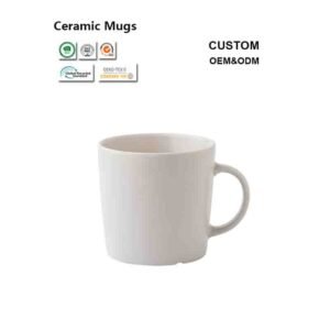 Eco Friendly Ceramic Coffee Mug – Reusable Cups with Custom Printing Options - COMAIN Ceramic factory direct