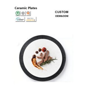 Custom Logo Ceramic Plates