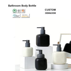 Hotel Ceramic Dispenser Set
