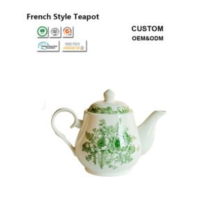 Modern Ceramic Teapot Set – Minimalist French Style Tea Pot for Kitchen & Dining - COMAIN Ceramic factory direct